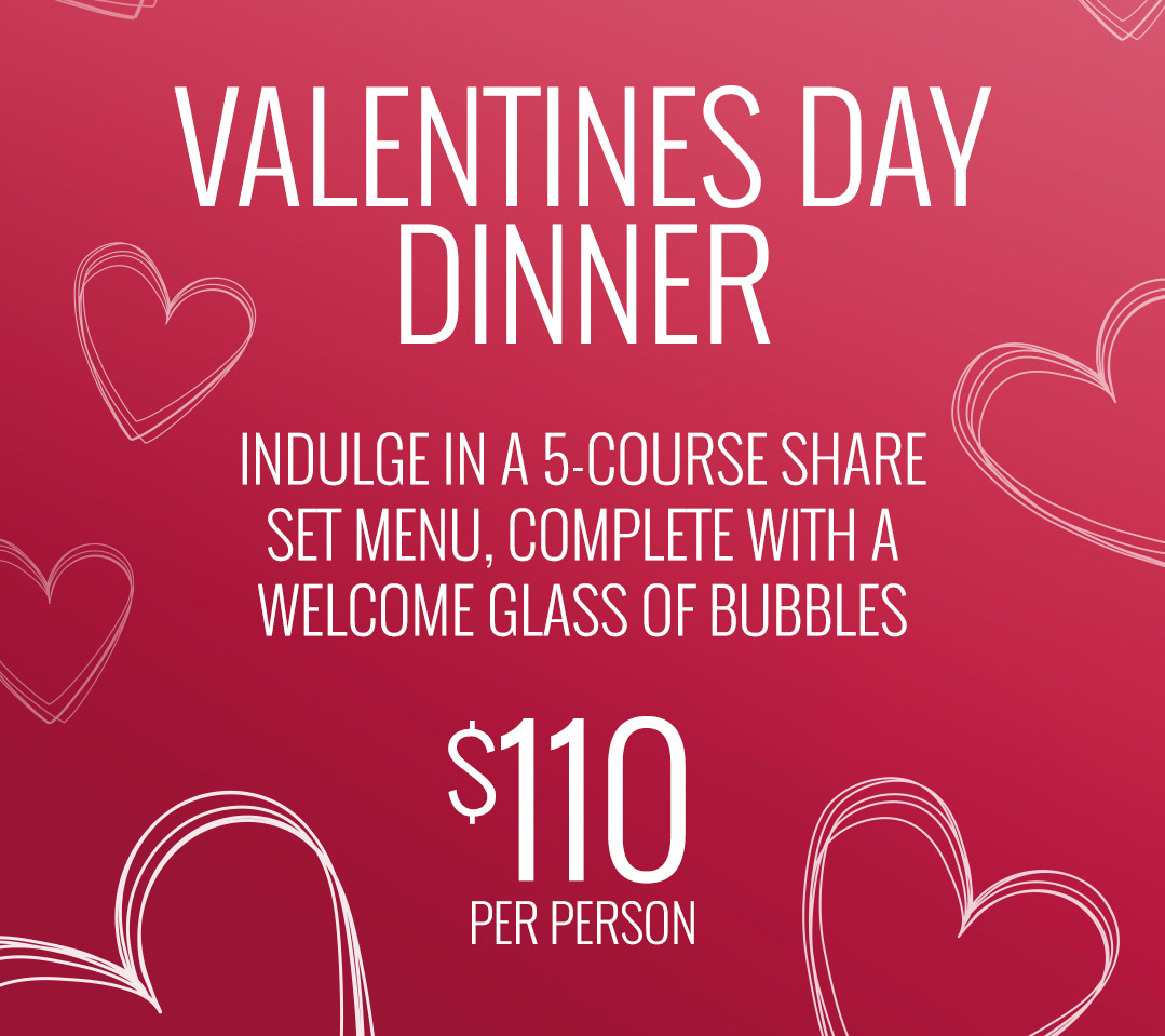 Valentines Day Dinner at Mozzafiato